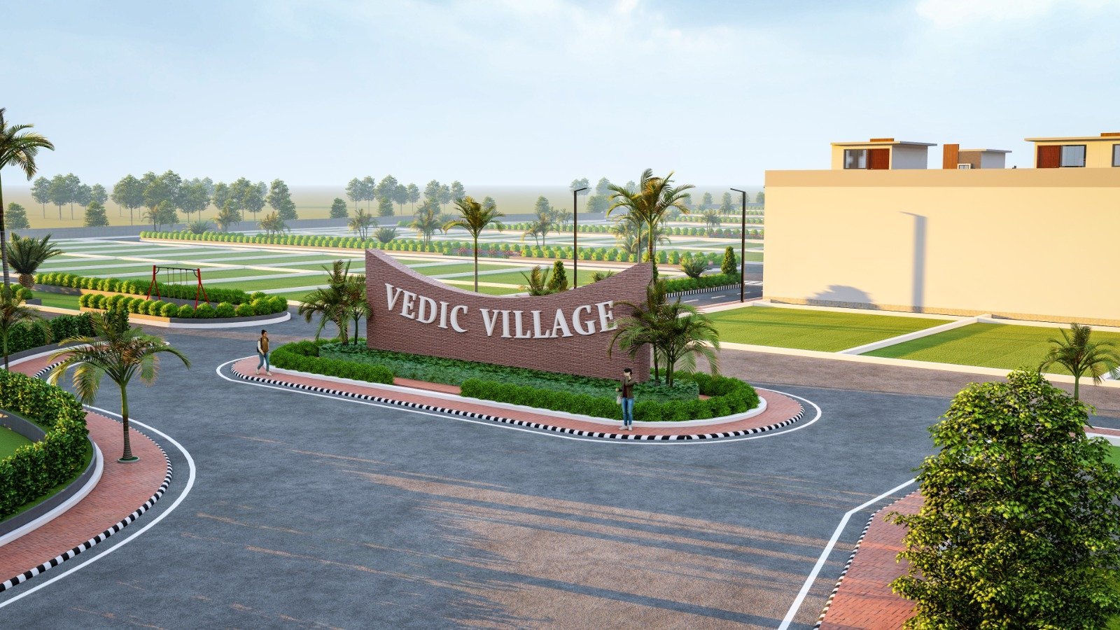 Vedic Village Main Entry
